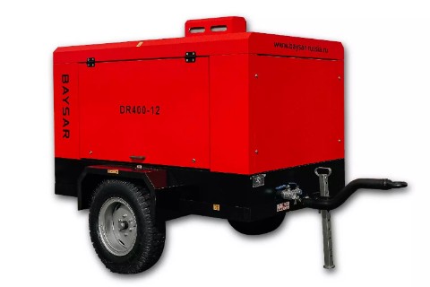 Дизельный винтовой компрессор BAYSAR DR400-12
