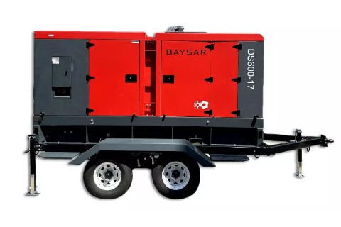 Дизельный компрессор BAYSAR DS600-17D