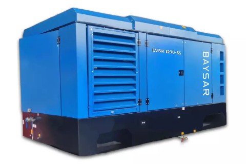 Дизельный винтовой компрессор BAYSAR LVSK1270-35