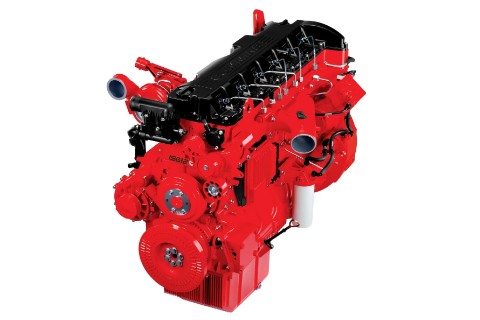 Двигатель Cummins ISG12E5500 в сборе