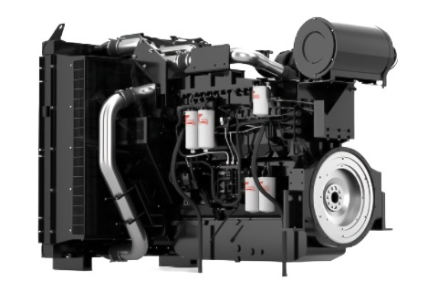 Двигатель генератора Cummins QSK23G3 в сборе
