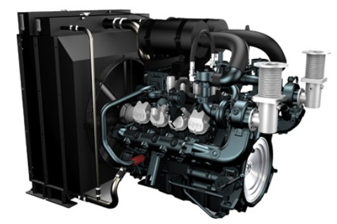 Двигатель генератора Doosan DP158LD в сборе