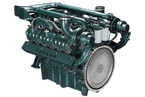Двигатель DP222CC Doosan купить новый 