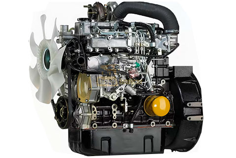 Двигатель Mitsubishi S4S в сборе, 30.36 кВт