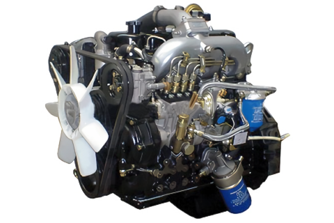 Двигатель Shanghai ZN490B в сборе