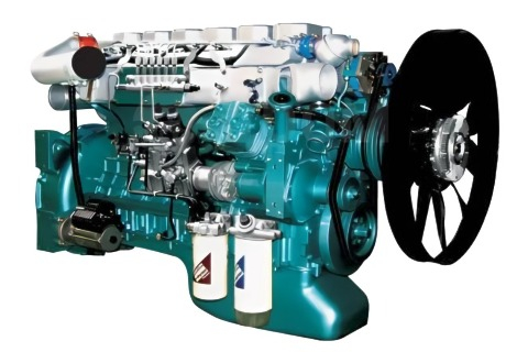 Двигатель D10 (D10.34-40 / D10.38-40 / D10.38-50) Sinotruk новый