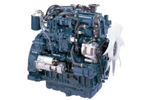 Двигатель в сборе Kubota V2203