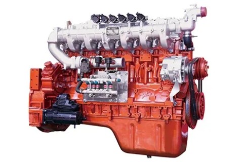 Двигатель Yuchai YC6MK9375N-50 в сборе