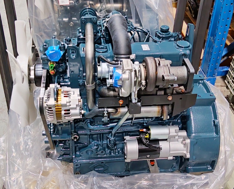Двигатель в сборе Kubota V3800-T
