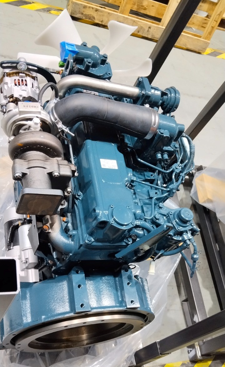 Двигатель в сборе Kubota V3800-T
