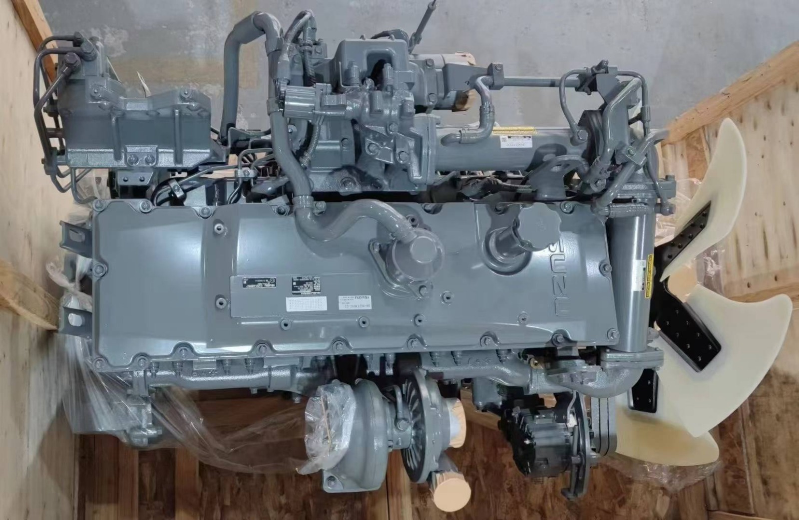 Двигатель 6UZ1 Isuzu (с навесным)