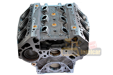 Блок цилиндров Mercedes OM541 в сборе