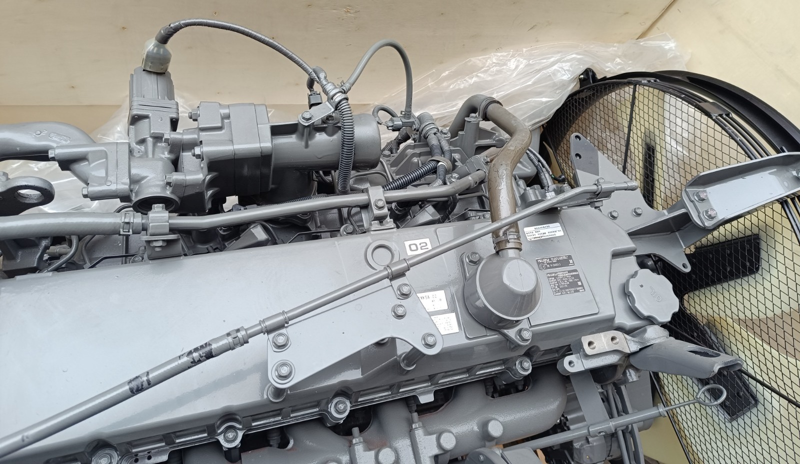 Двигатель Isuzu 6HK1 в сборе