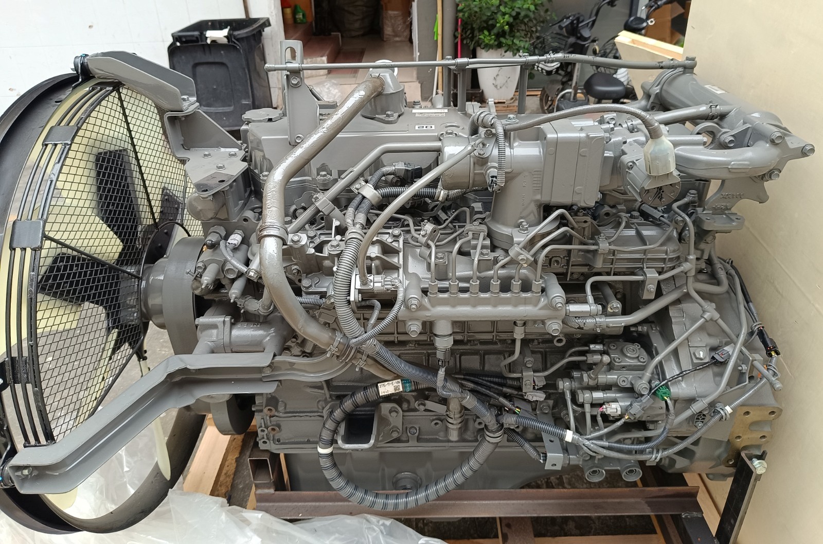 Двигатель Isuzu 6HK1 в сборе