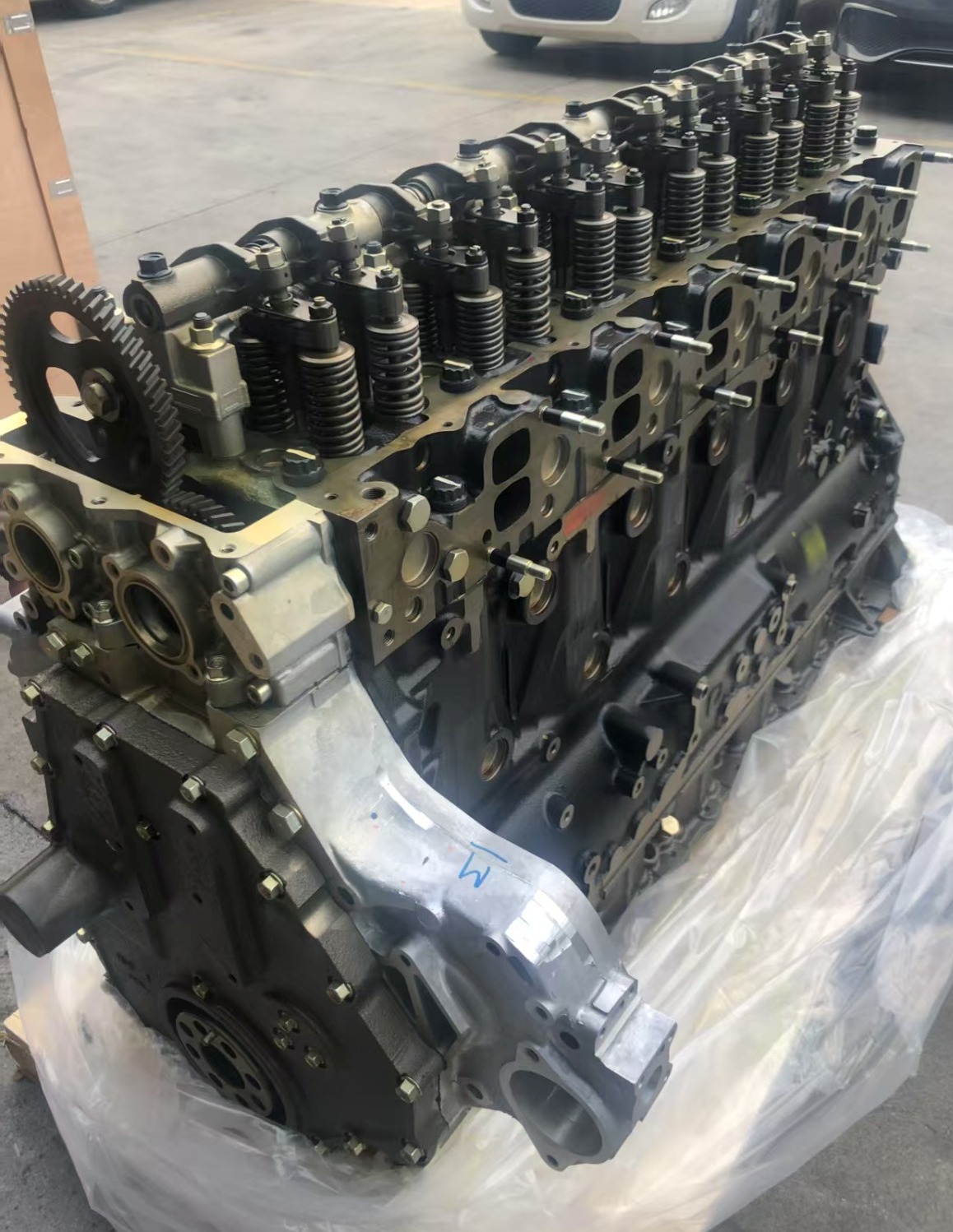 Двигатель Isuzu 6WG1 в комплектации Long block