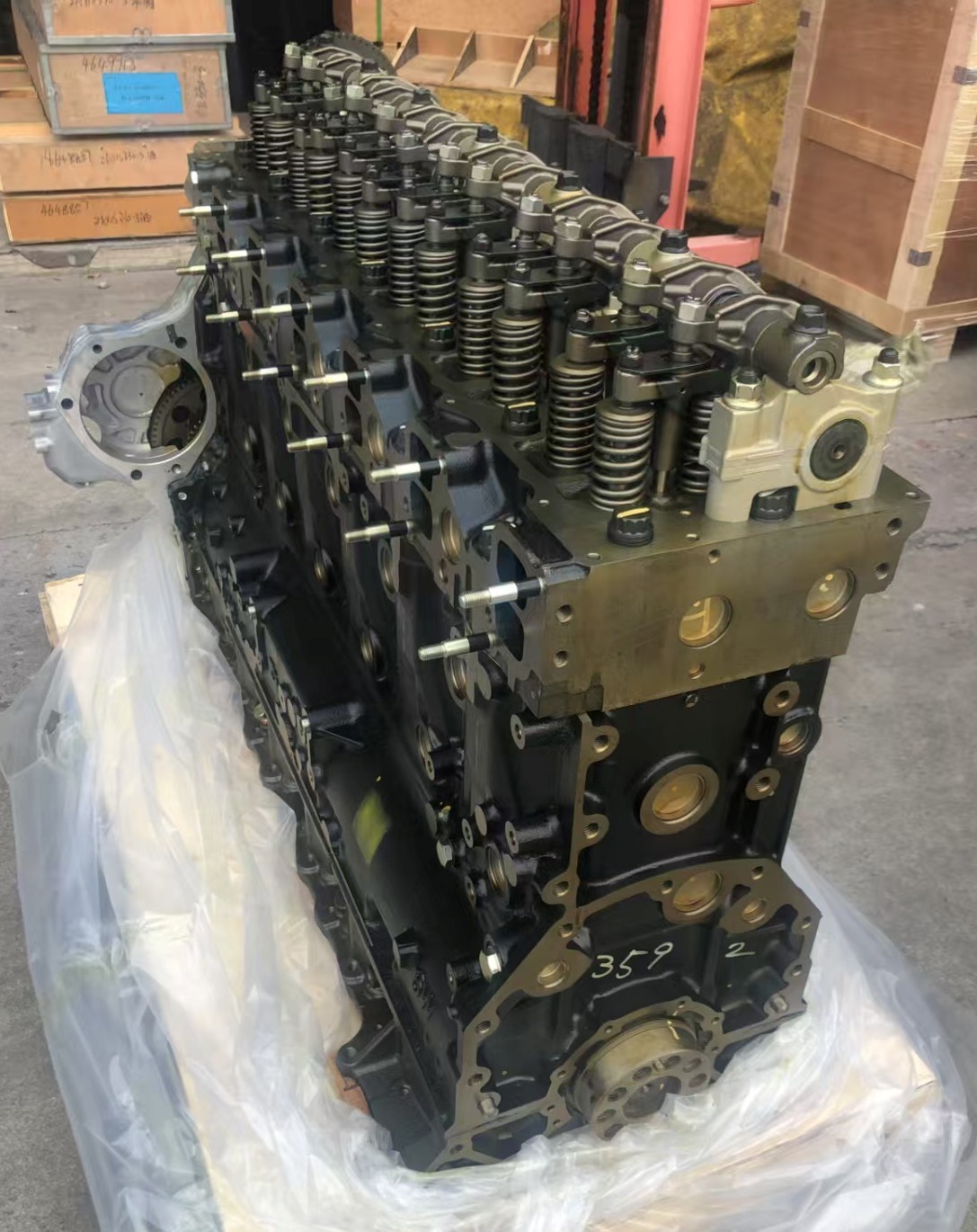 Двигатель Isuzu 6WG1 в комплектации Long block