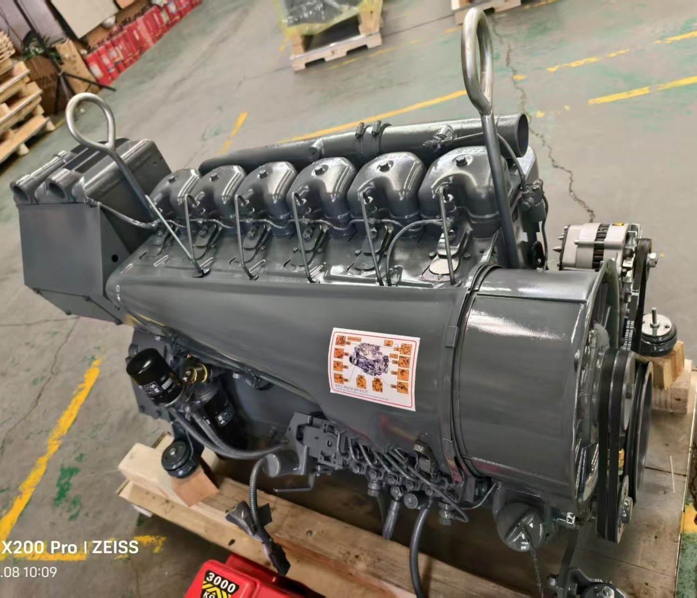 Двигатель DEUTZ F6L914