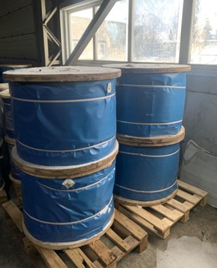 Канат стальной лифтовый 8х19S-FC DIN 3062 10 мм