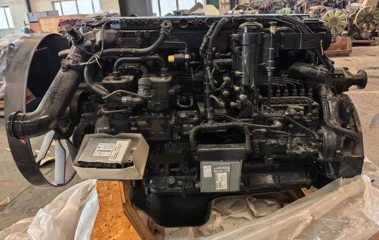 Двигатель MAN D2876 в сборе