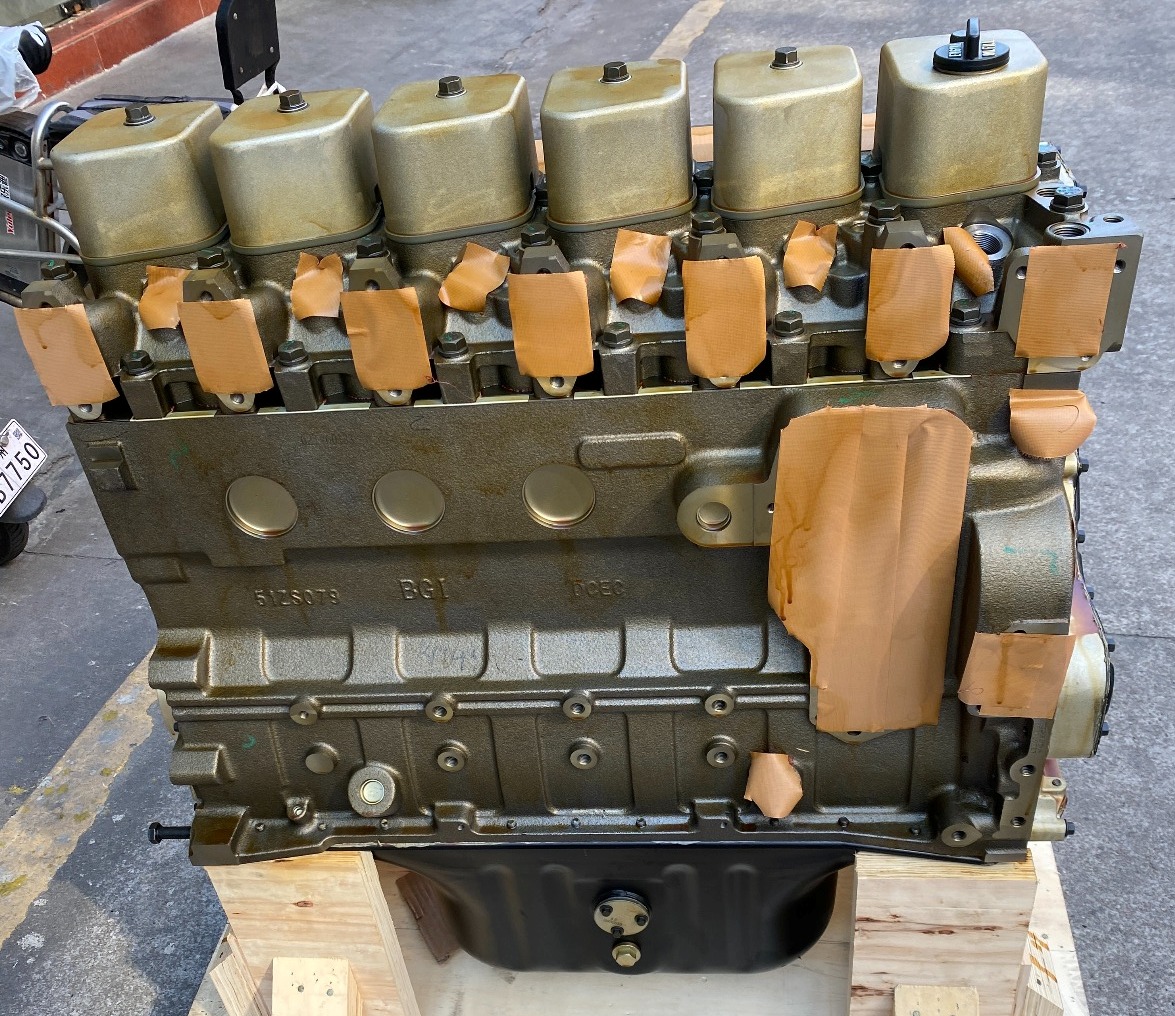 Двигатель в комплектации Long block Cummins B5.9 с поршнем 3926631 (оригинальный)