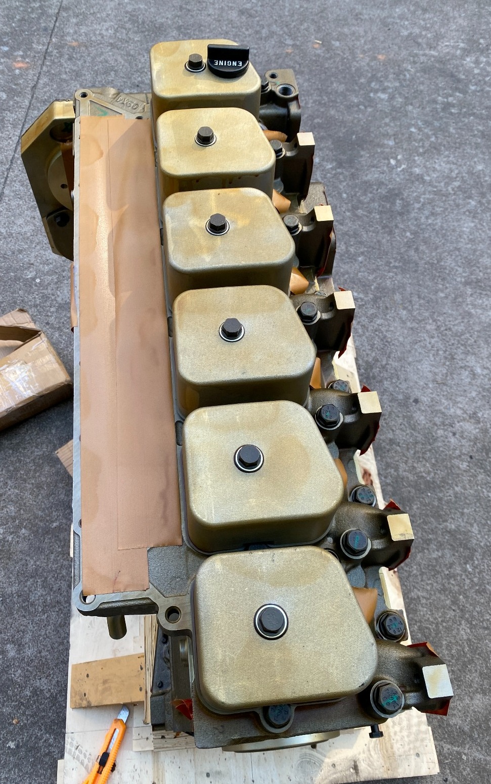 Двигатель в комплектации Long block Cummins B5.9 с поршнем 3926631 (оригинальный)