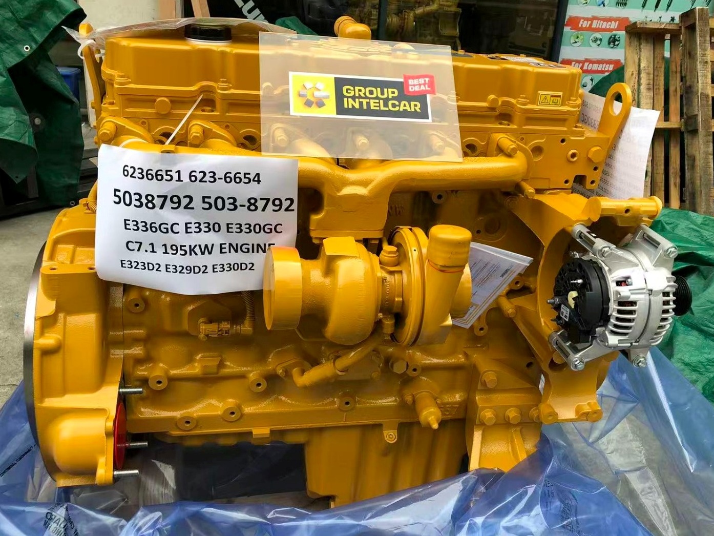 Двигатель Caterpillar C7.1 в сборе