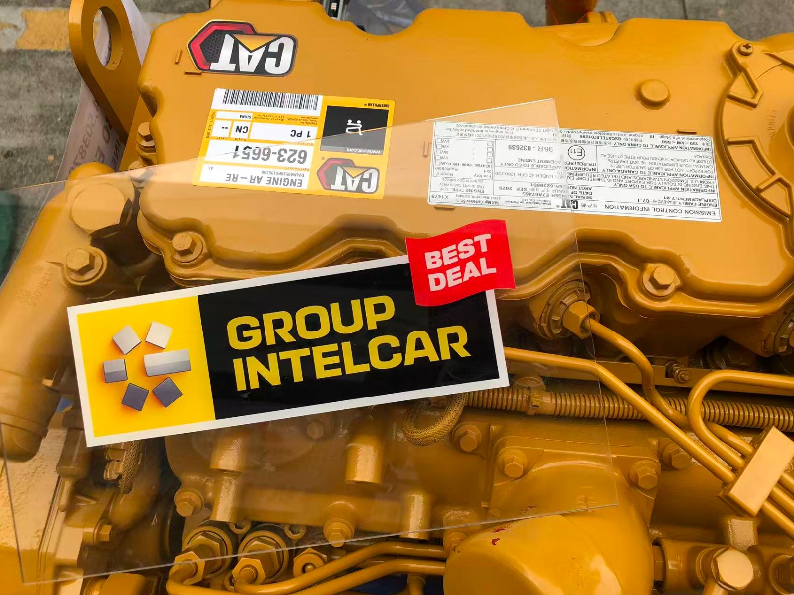 Двигатель Caterpillar C7.1 в сборе