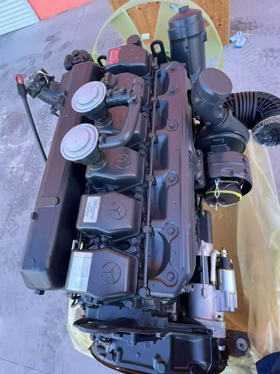 Двигатель в сборе Mercedes OM460LA