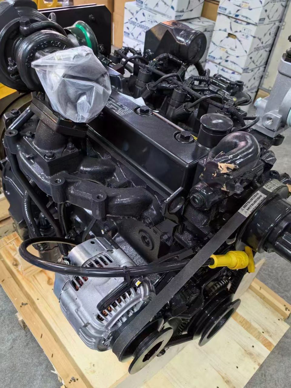 Двигатель Cummins QSB3.3 в сборе