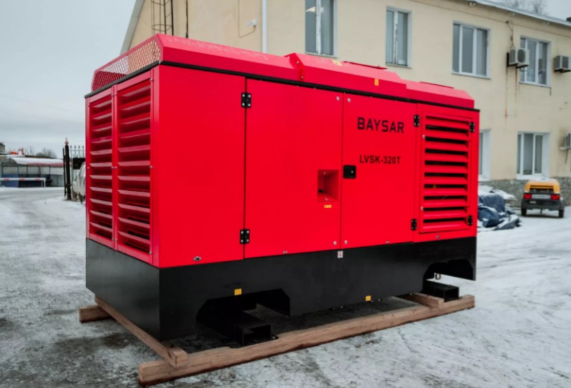 Дизельный компрессор винтовой BAYSAR LVSK-320T