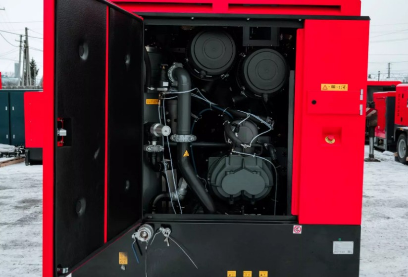 Дизельный компрессор винтовой BAYSAR LVSK-320T