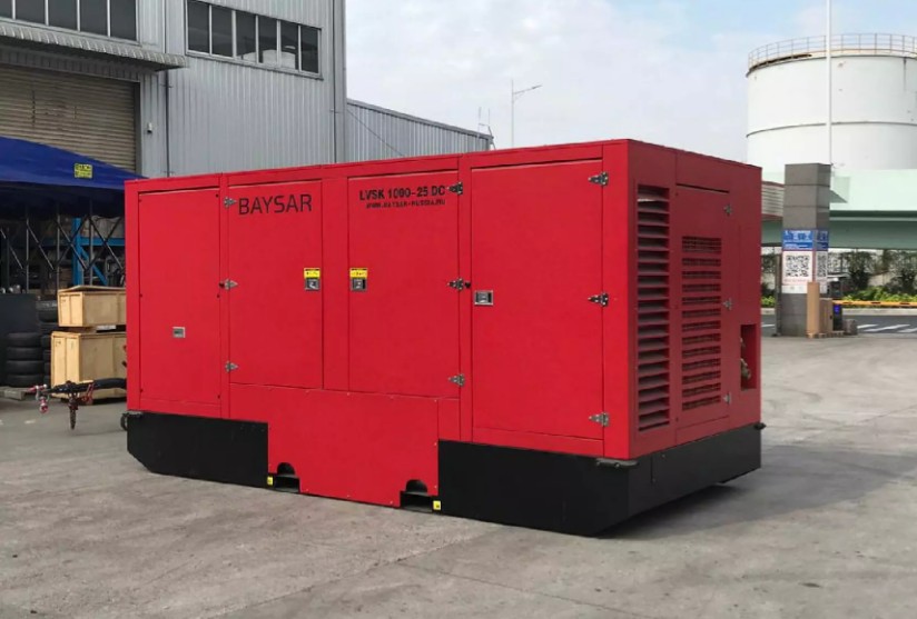 Дизельный компрессор с доохладителем BAYSAR LVSK1000-25DC