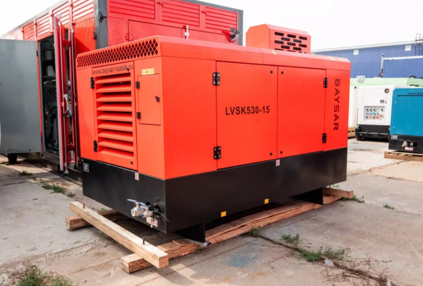 Дизельный винтовой компрессор BAYSAR LVSK 530-15