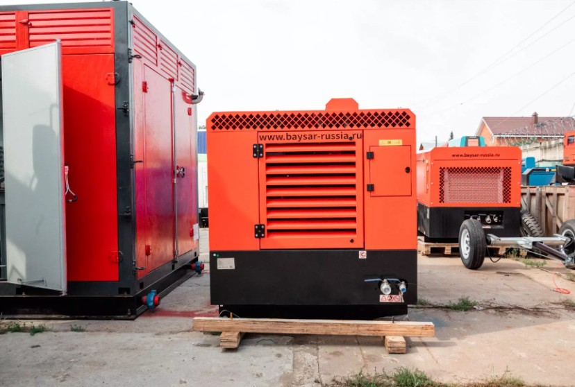 Дизельный винтовой компрессор BAYSAR LVSK 530-15