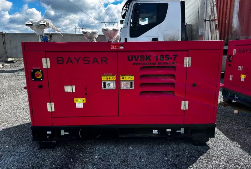 Дизельный компрессор винтовой BAYSAR UVSK 185-7