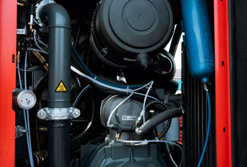 Дизельный компрессор BAYSAR DSPK1200S-W с доохладителем