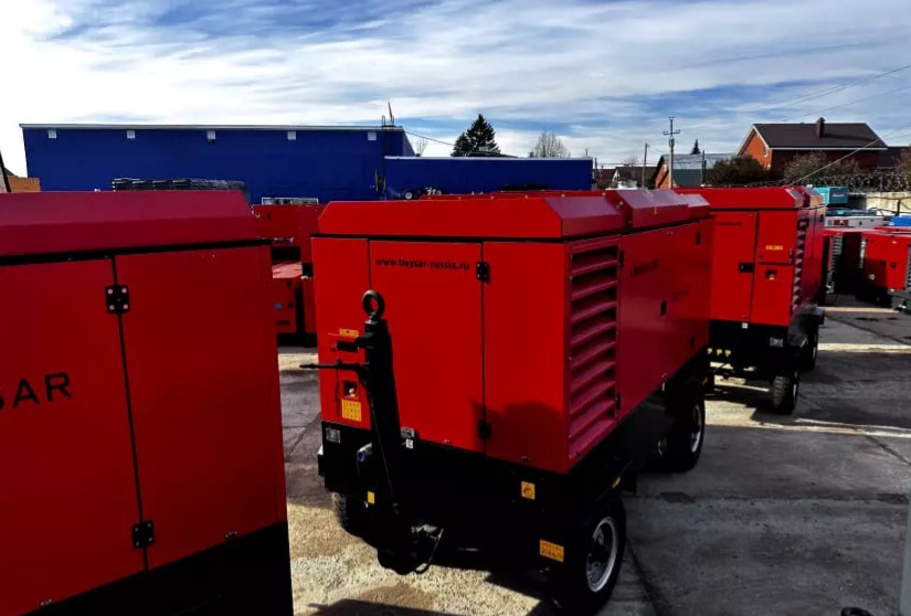 Дизельный винтовой компрессор BAYSAR LVSK1235-25DC