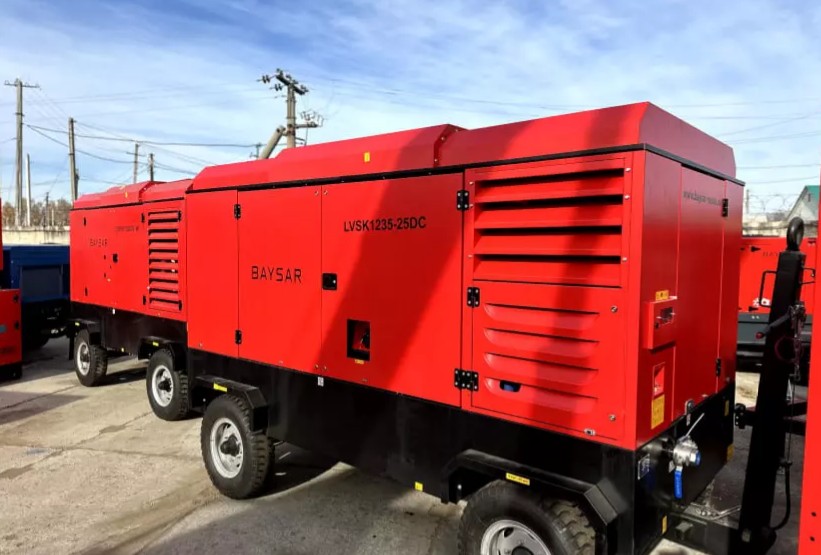 Дизельный винтовой компрессор BAYSAR LVSK1235-25DC