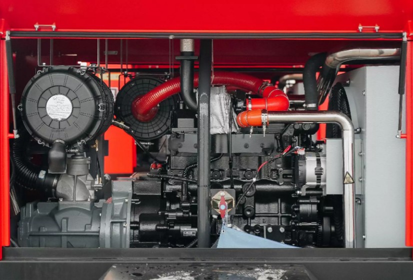 Дизельный винтовой компрессор BAYSAR DR400-12