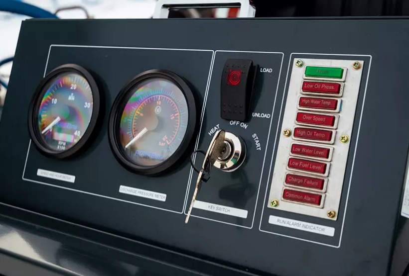 Дизельный компрессор BAYSAR DR165-8 на шасси