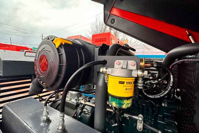 Дизельный компрессор BAYSAR DR165-8 на шасси