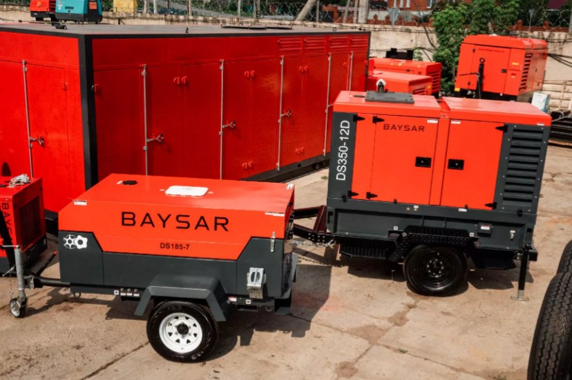 Дизельный винтовой компрессор BAYSAR DS350-12D