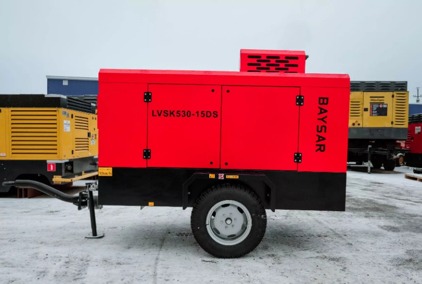 Дизельный компрессор BAYSAR LVSK 530-15DS