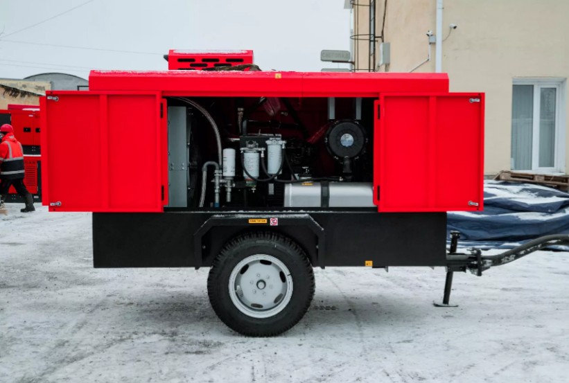 Дизельный компрессор BAYSAR LVSK 530-15DS