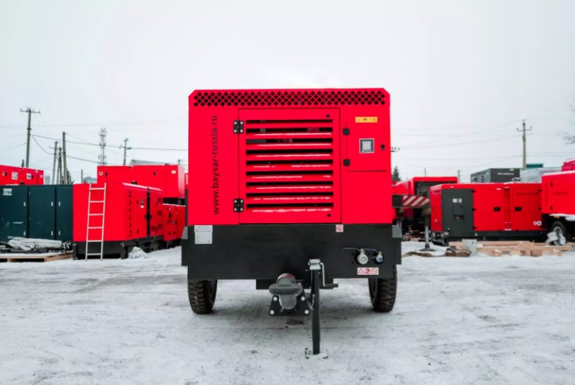 Дизельный компрессор BAYSAR LVSK 530-15DS