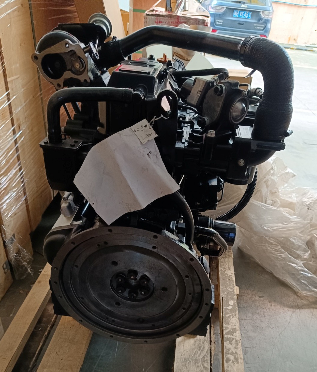 Двигатель 1-ой комплектации Yanmar 4TNV98T-GGECC