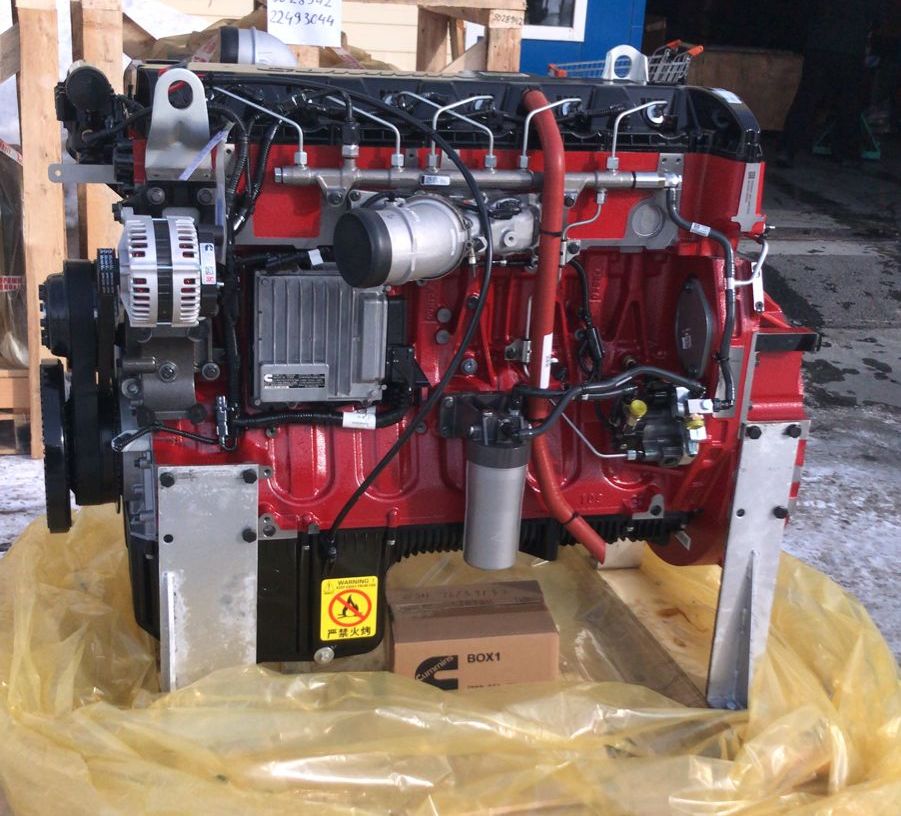 Двигатель Cummins ISG12E5500 в сборе