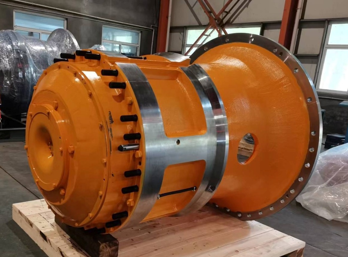 Колесный редуктор электромоторного колеса БелАЗ-75131